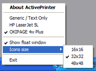 active Printer screenshot